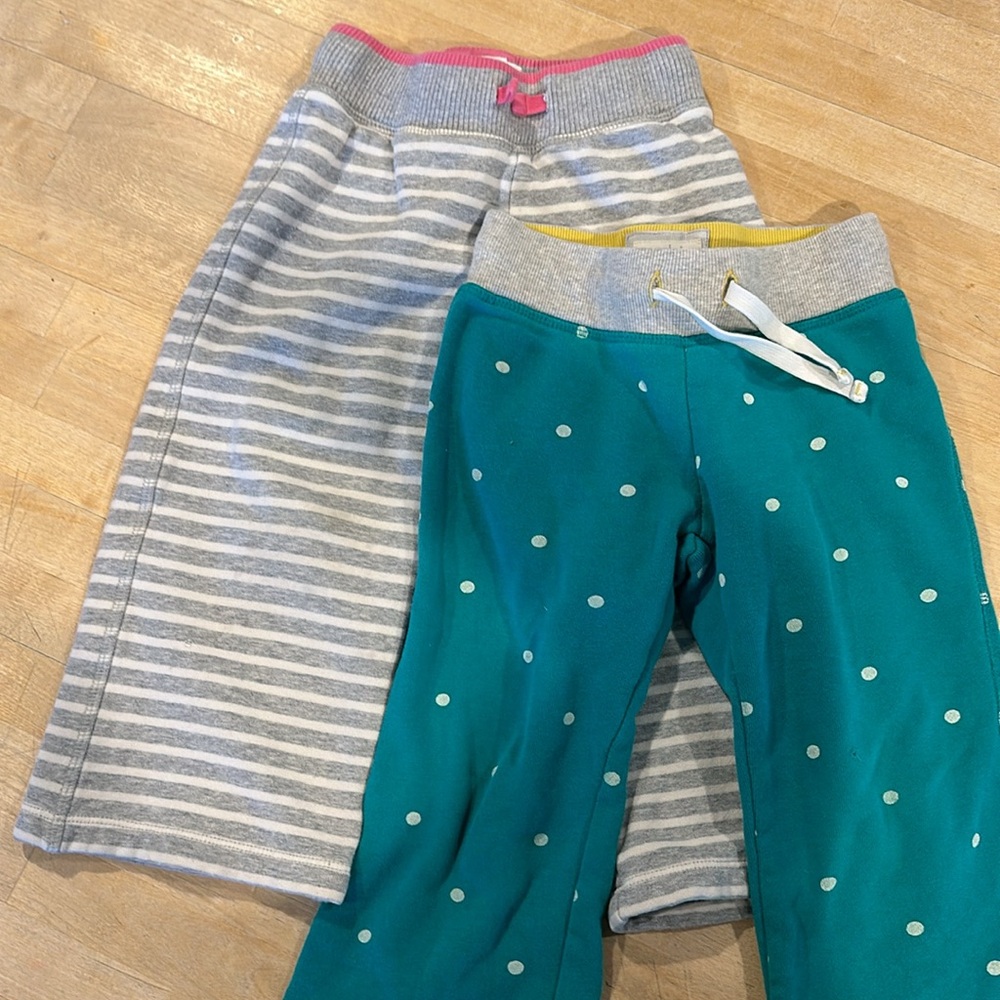 Mini Boden Sweat Pants - 3T - set of 2